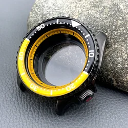 NH35 Case 42mm Black SKX007 SRPD Watch Cases  Crown at 3.8 Fit NH34 NH35 NH36 7S 4R Automatic Movement Men Diving Watch Case