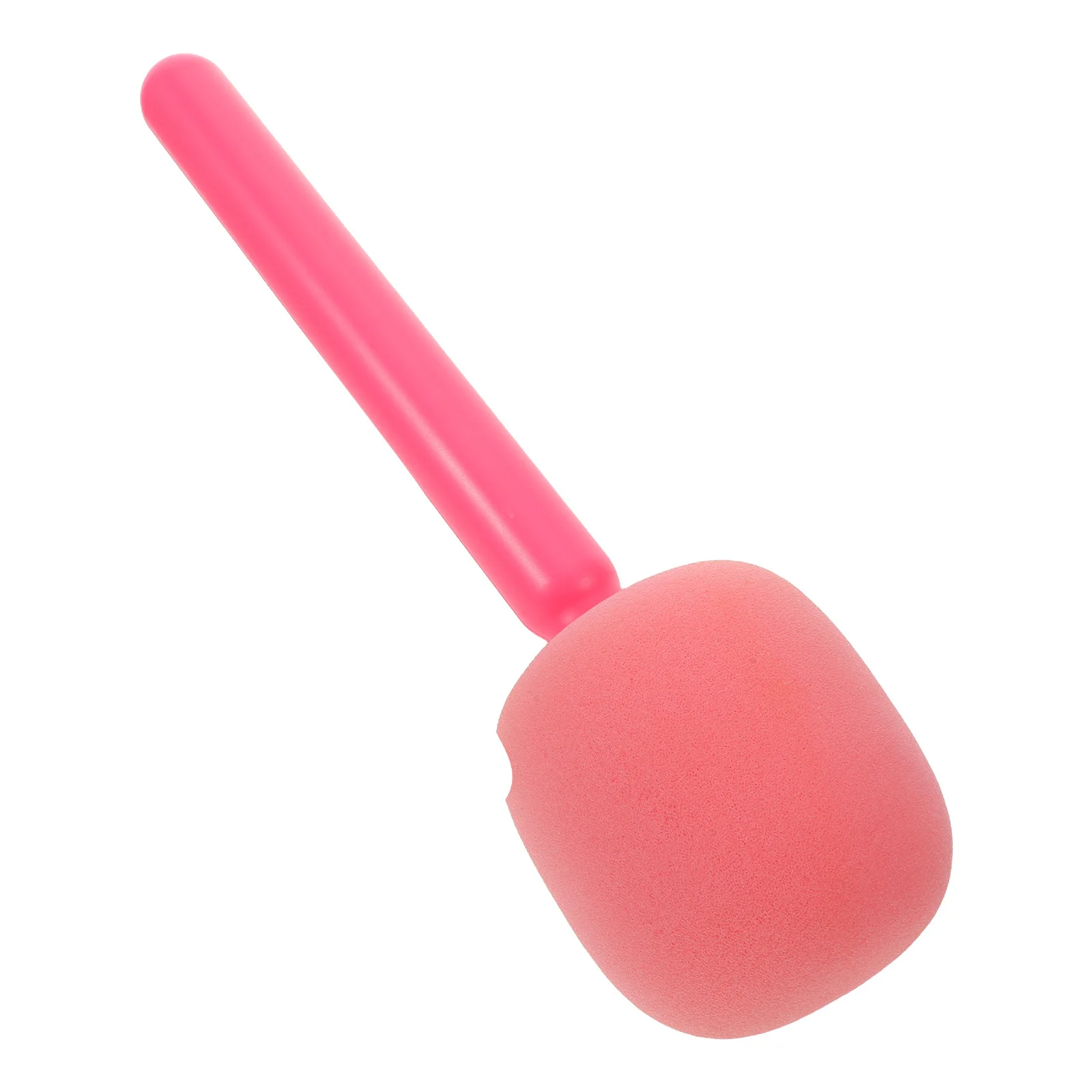 

Portable Handheld Wireless Microphone Adapter Mic Handle Mount Wind Screen Clear Audio Recording for Outdoor Interviews