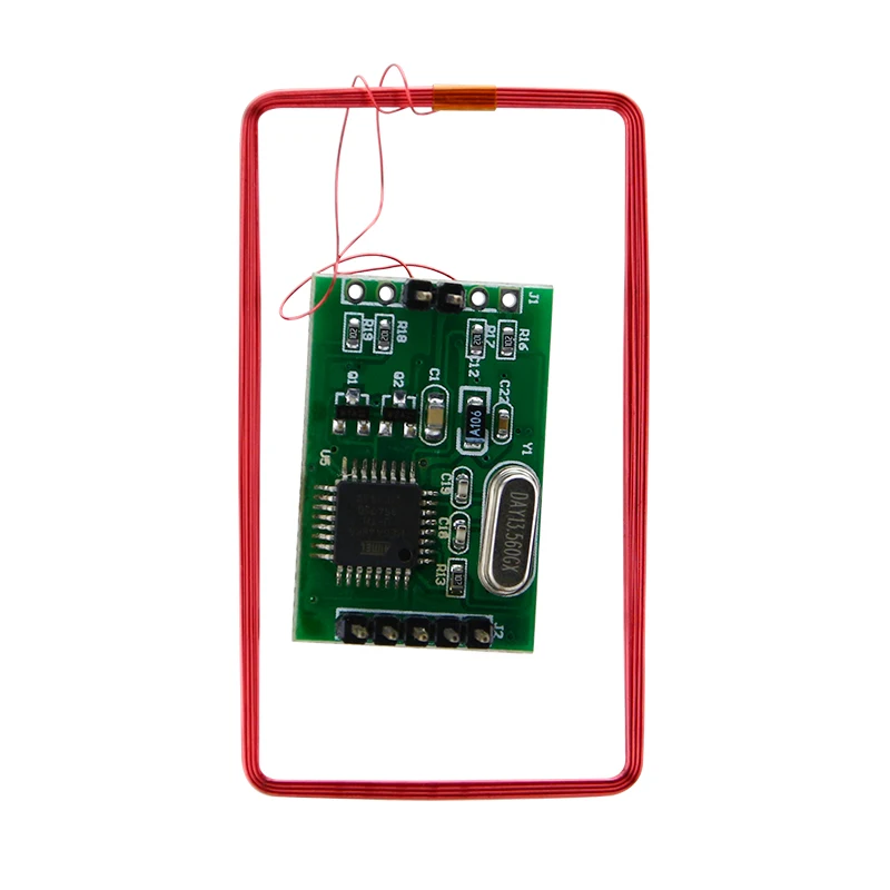 RFHID Access Control Card Reader Module 125KHZ Embedded RF Card Reader Module Wiegand 26~37/TTL Level/RS232 Communication Format