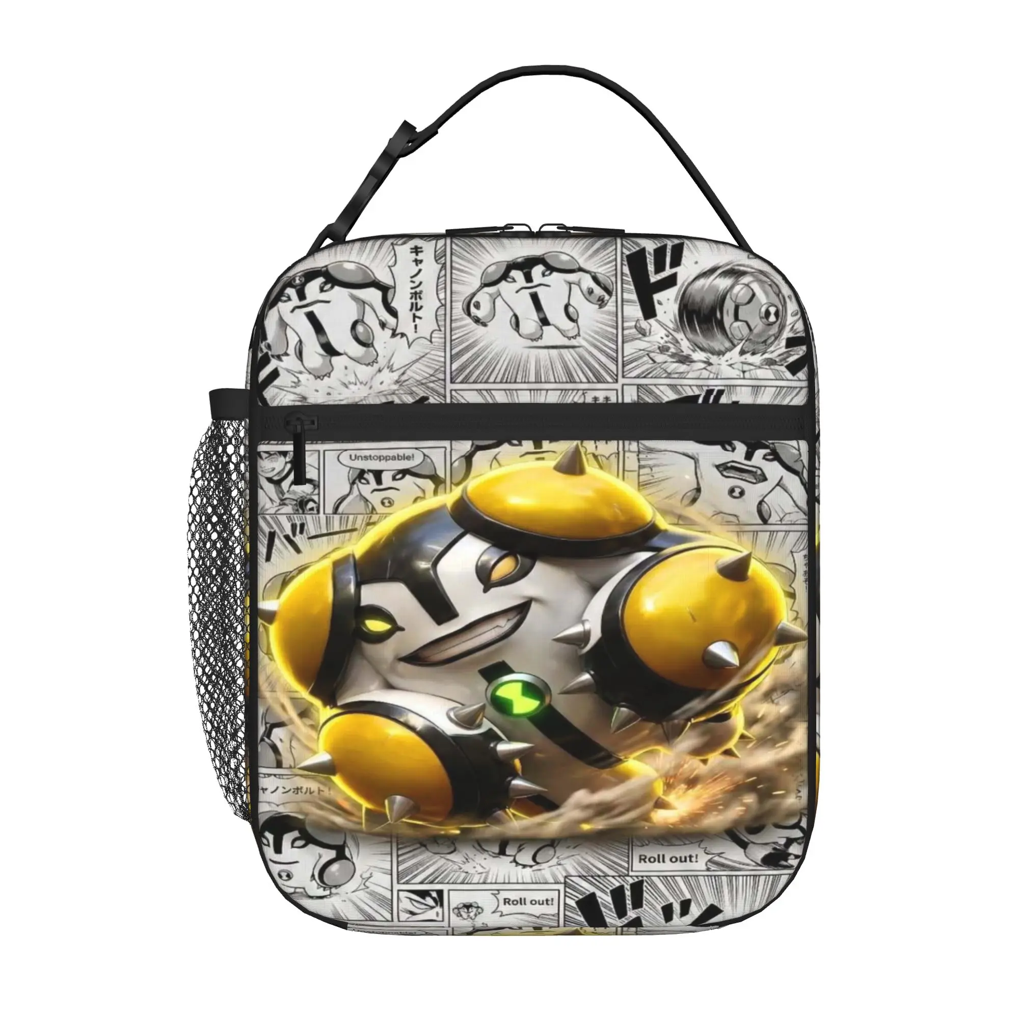 Handbag Ben10 Family RV Desert Scene Large Capacity Super Quality Multi-Function Heat Preservation Lunch Bag