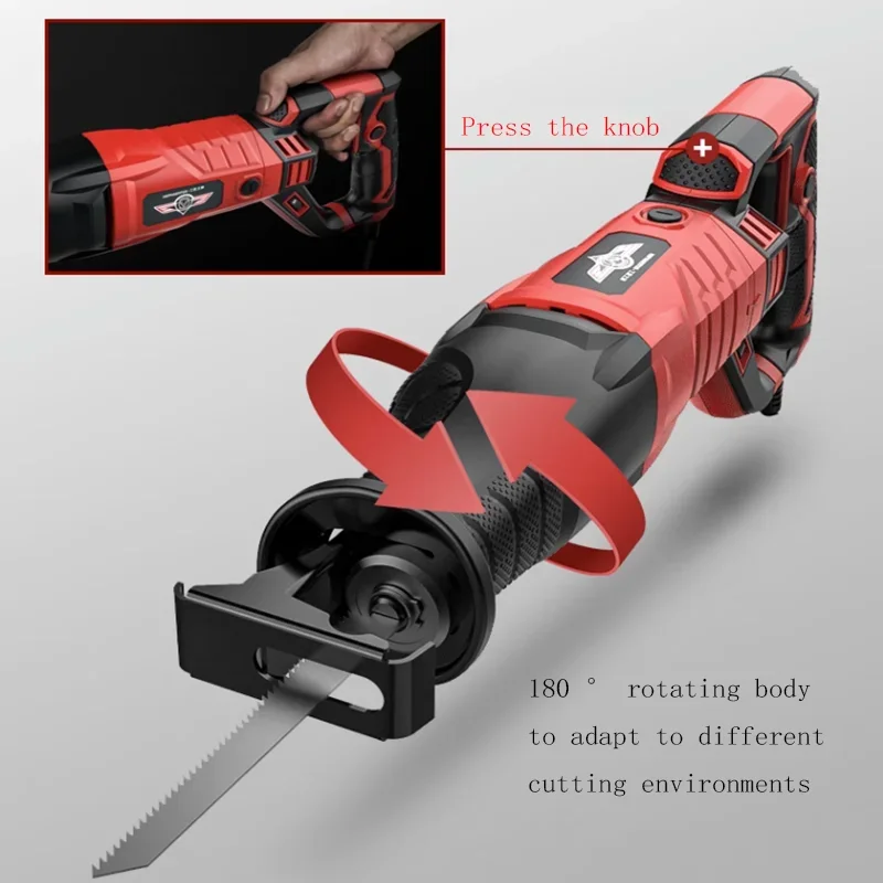 Electric Bone Cutting Machine Bone Sawing Machine for Home Trotters Steak Frozen Meat Frozen Fish Bone Chainsaw Cutting Tools