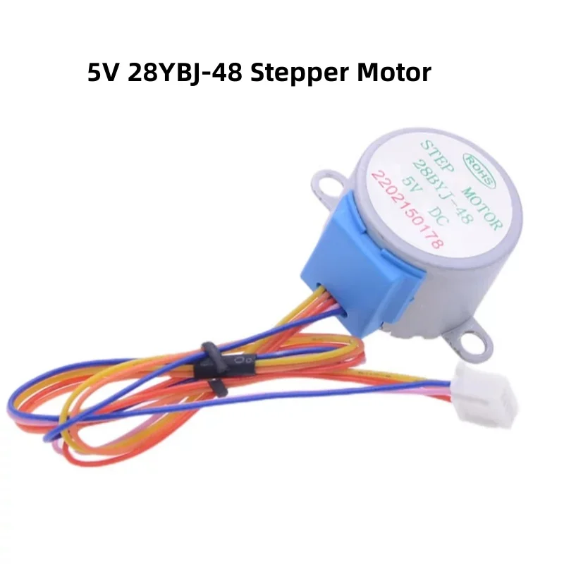 DC5V12V 28YBJ-48 4-phase 5-wire Stepper Gear/Reduction Motor ULN2003 Driver Board/Module Arduino DIY Model