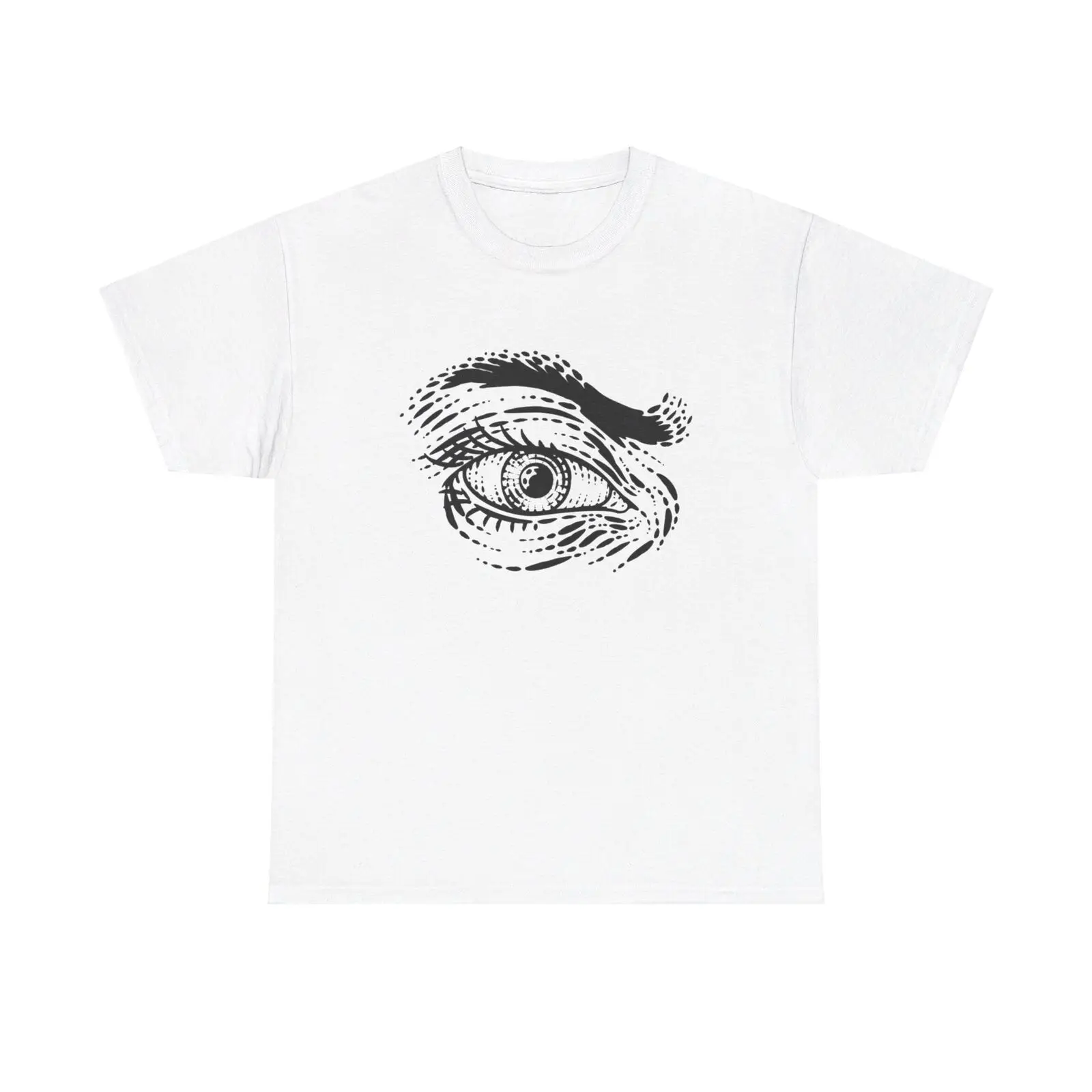 

Vintage Eye Graphic T-Shirt - cool goth emo style trendy minimal esoteric symbol