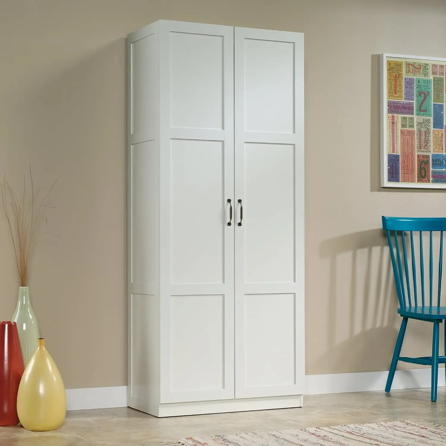 Select Storage Cabinet/ Pantry cabinets, White finish