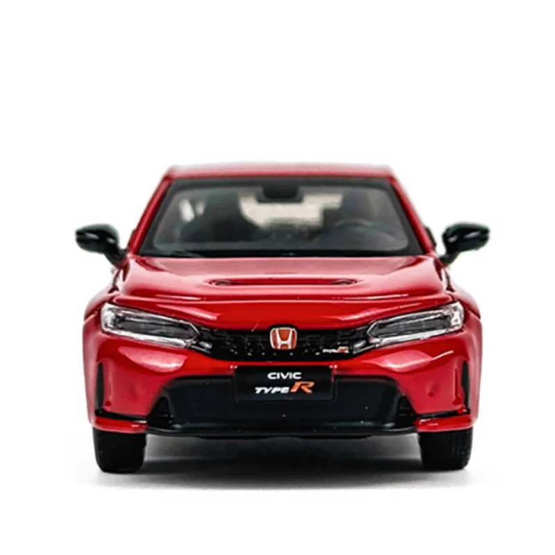PAUDI MODELO 1/64 escala CIVIC tipo R FL5 simulación de coche de aleación fundida modelo de juguete ornamento coleccionable