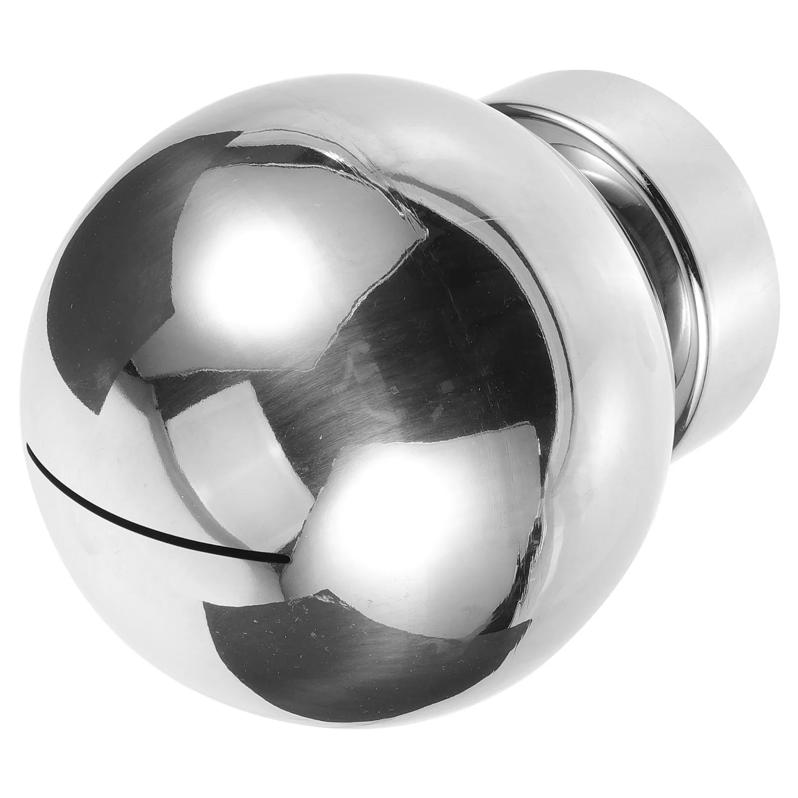 

Stainless Steel Piggy Bank Ball Shape Kids Saving Pot Desktop Ornament Home Supplies Gift For Children Decor Coin