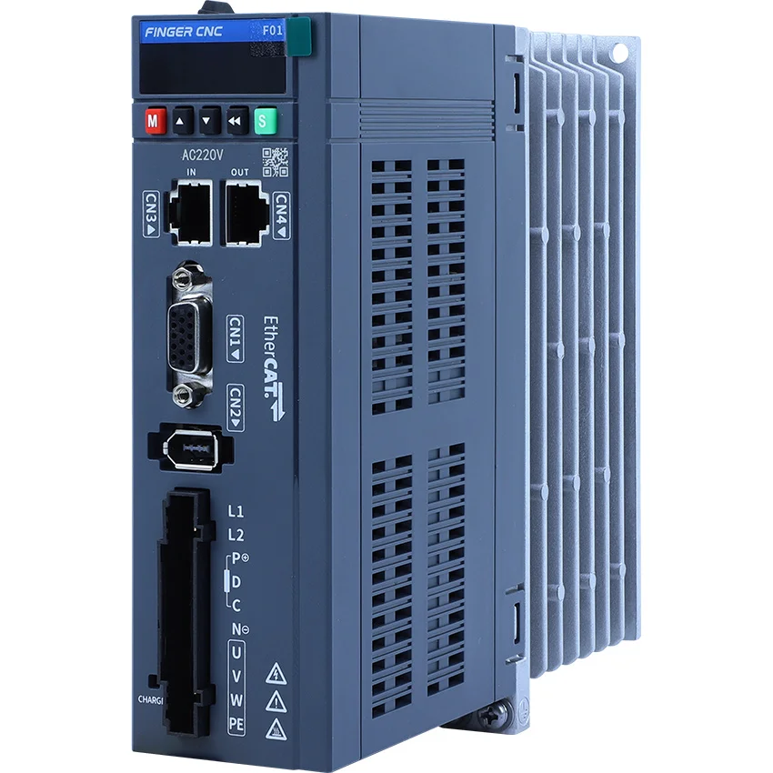 AC 220V Servo Drive 5.5Arms 750W Single-Phase 220V Grade Servo Driver with AC Motor