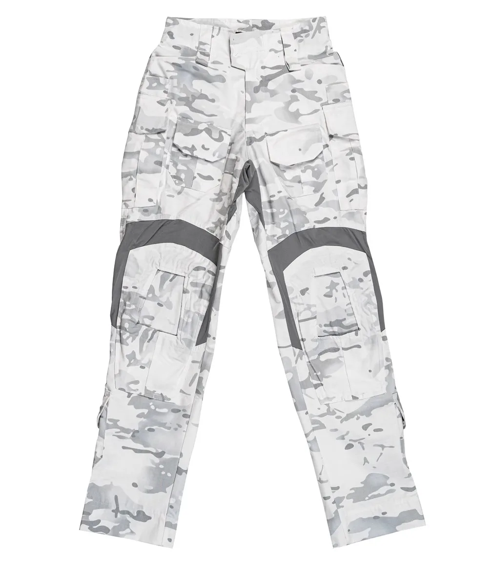 TRN MCAP Tactical Pants G3 Multi-Function Snow Camouflage Men\'S Outdoor Hunting Training Pants