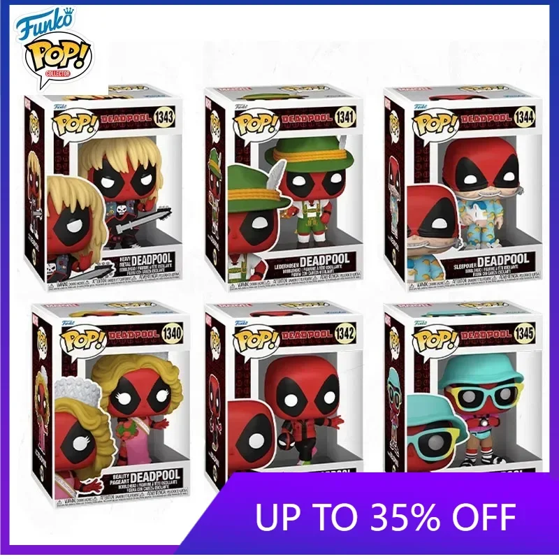 

Funko POP Original Deadpool Anime Figure Spider-Man Action Figure Toys for Boys Girls Kids Gift Collectible Model Ornaments