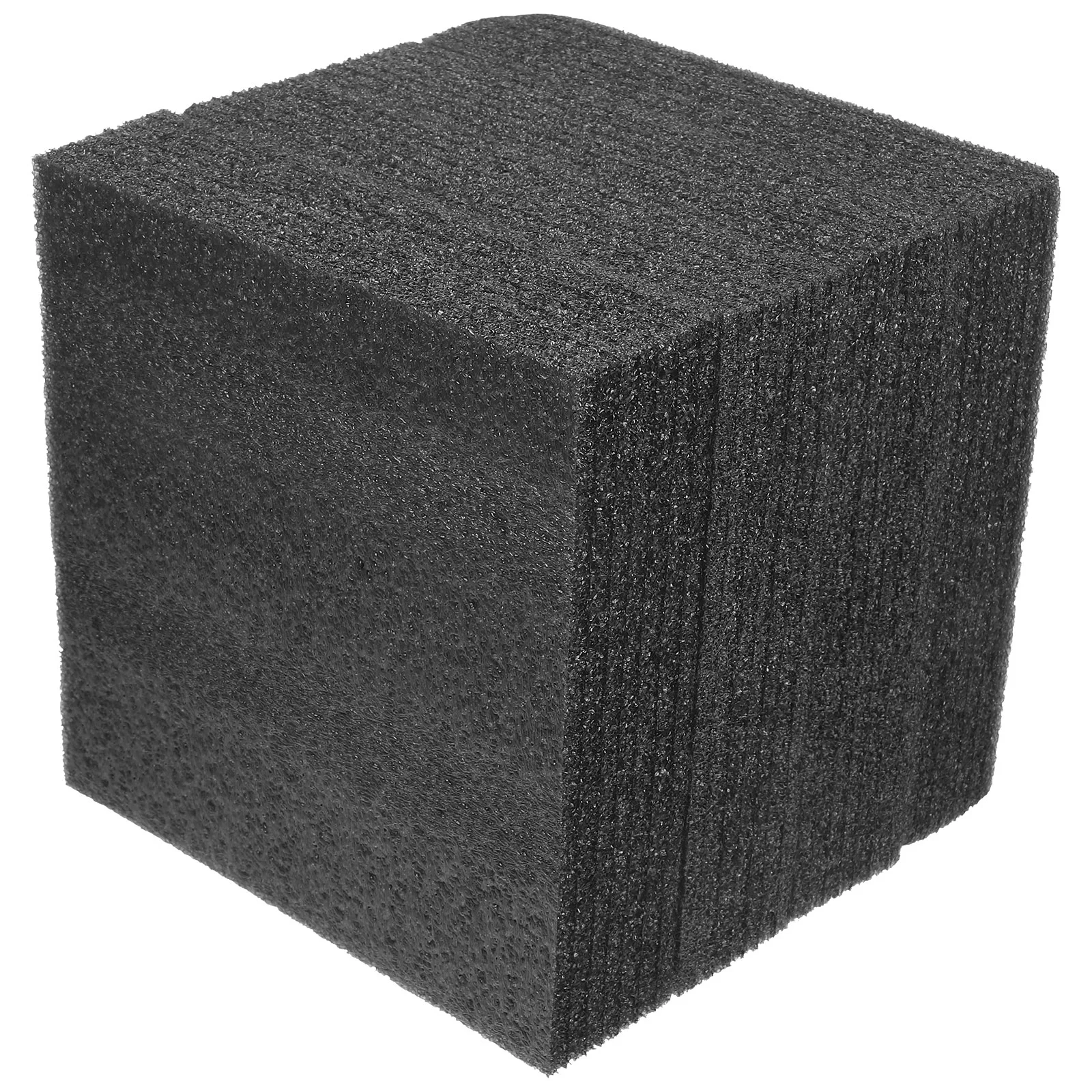 4 Pcs Professional Foam Insert Padding Black Pearl Cotton DIY Cushion Wrapping Liners Multi-use Board