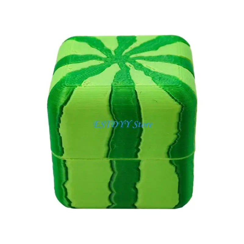 G6DE Dadi Anguria Quadrati Divertenti Dadi Da Gioco Portatili Con Angoli Arrotondati Adorabili 6 Dadi Da Gioco Per Facce Casa-image