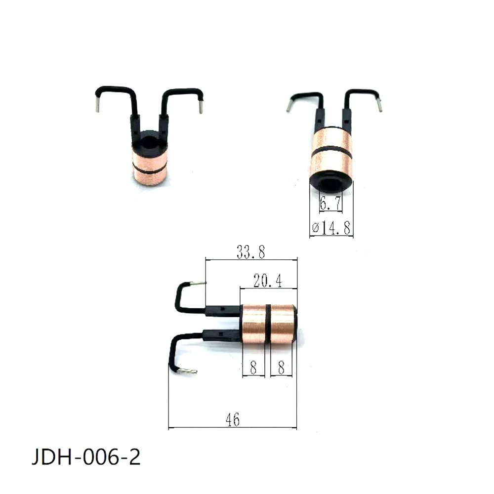 14.8*6.7*46*2 Ring Telecommunications Ring Sliding Ring Copper Head Jdh-006-2