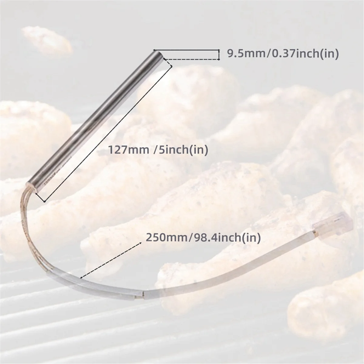 ONCE ホットロッドイグナイターキット 木質ペレットグリルおよびペレットスモーカー加熱管用