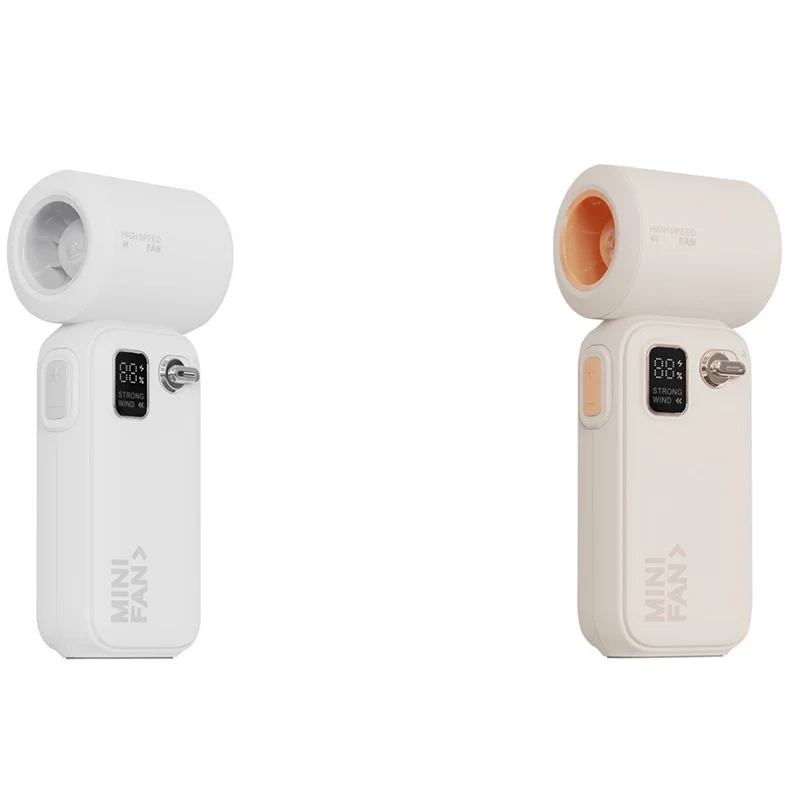 

AU13-High-Speed Fan Digital Small Fan Portable Handheld With High Wind Speed Violent Fan Small Fan