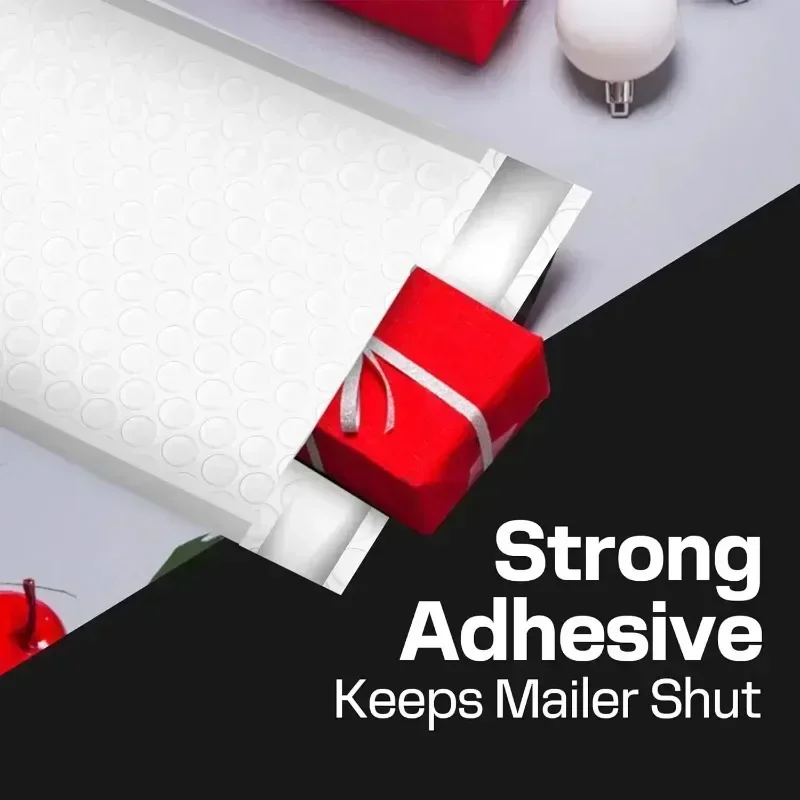 10/100PCS Bubble Envelopes Bag Waterproof Foam Bubble Mailers Shipping Envelope Bags Plastic Self Seal Packaging Organizer Bag