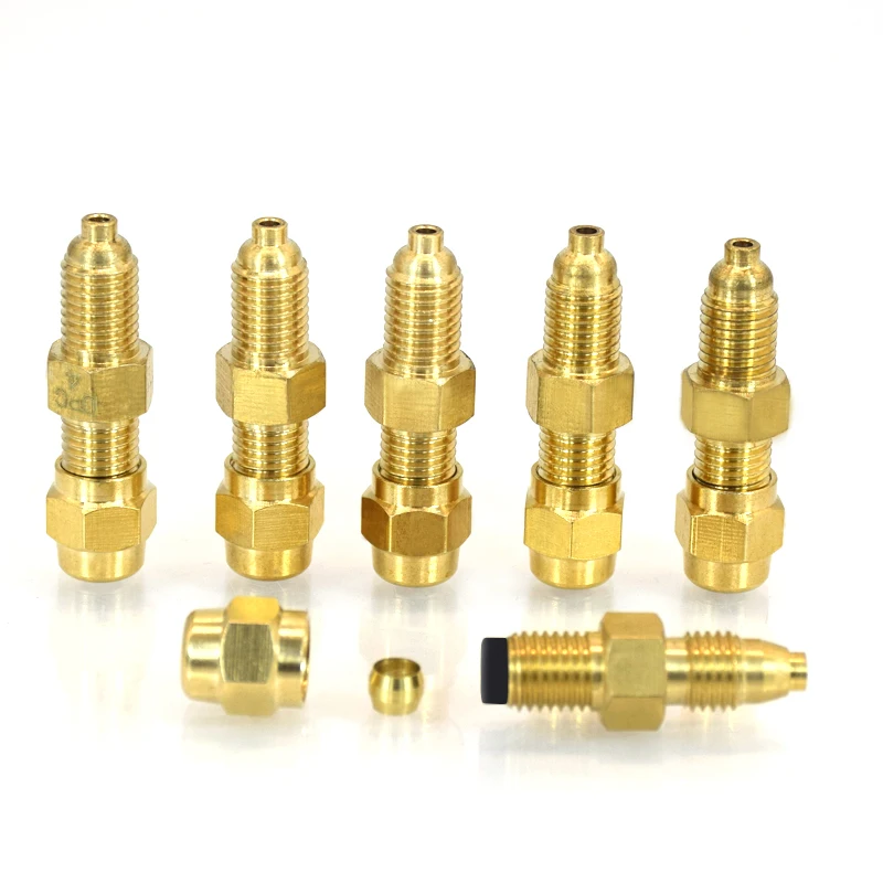 M8*1 Inlet/Outlet Brass Oil Flow Resistance Metering Unit PSS/ DPC-3series For Centralized Lubrication System/CNC Machine Centre