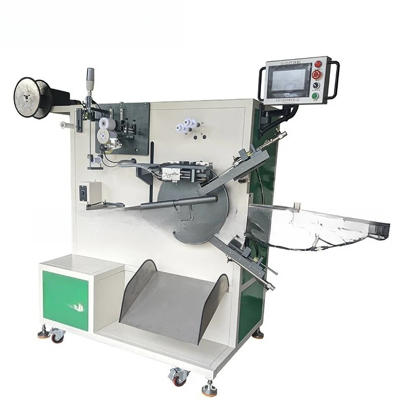 Automatic webbing winding, reel tape, cake beating machine