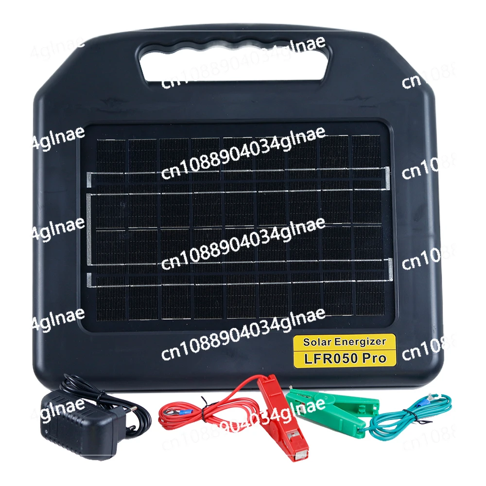 48KM Livestock Electric Solar Fence Anti-theft High Voltage Pulse Controller for Animals Cattle Fencing Farm Equipment