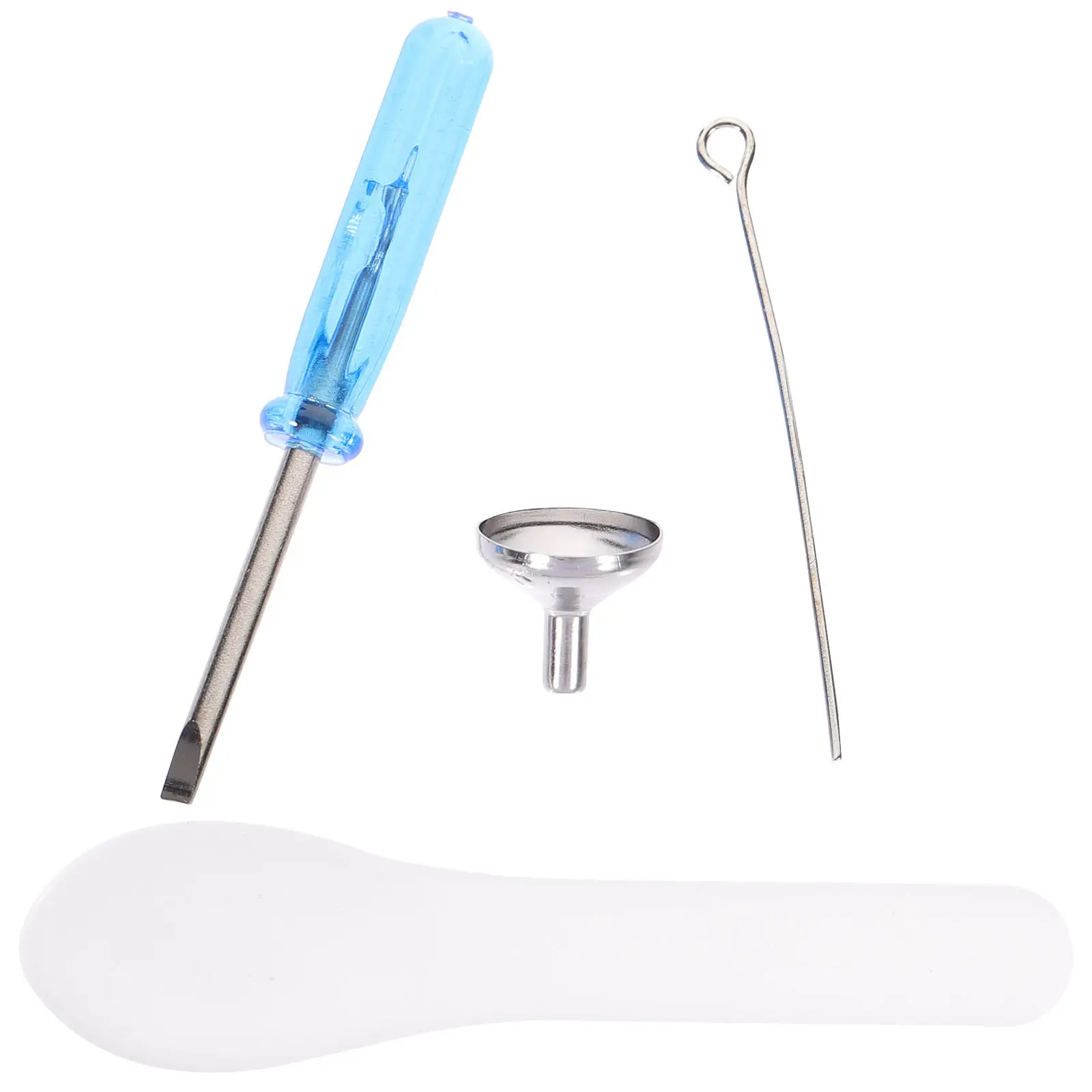 

1Set Small Metal Funnel Filler Kit for Cremation Jewelry Urns Stainless Steel Mini Funnel Set Ashes Refill Tool with Storage Bag