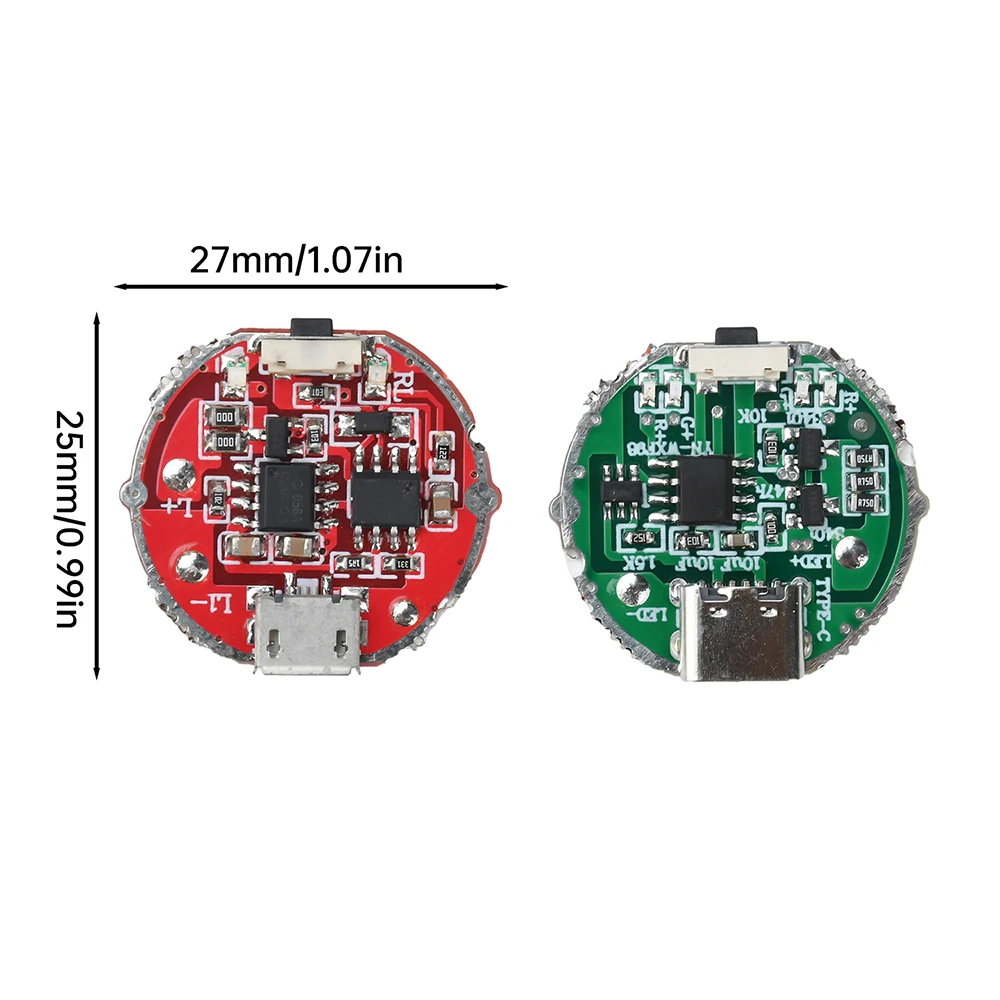 Scheda driver per torcia potente Circuito driver LED dimmerabile a tre velocità per scheda driver per torcia per torcia con perline da 10 W