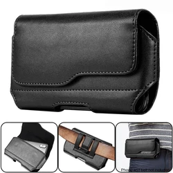 KISMIS Fashion Phone Wallet Waist Bag Leather Bag Belt Leather Case with Belt Clip and Ring Phone Holder Travel Hiking Case