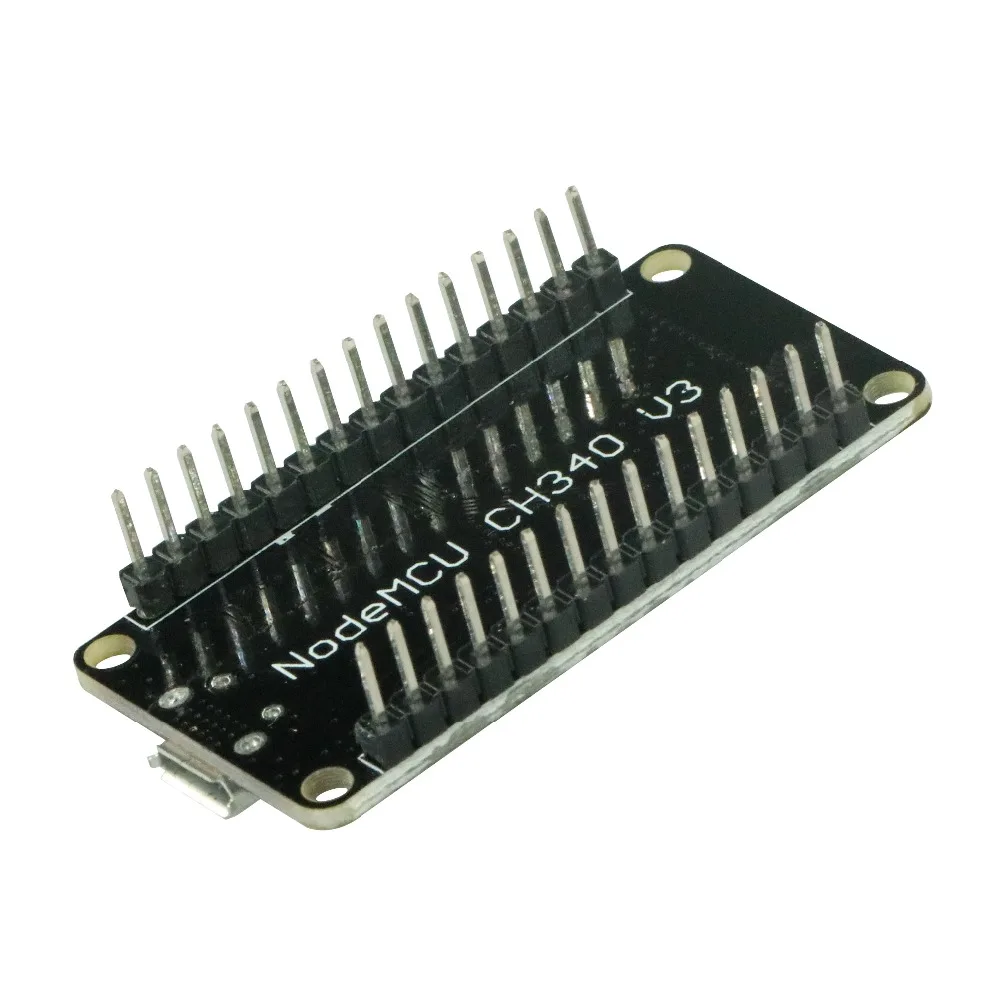 Scheda di sviluppo del connettore del modulo WIFI senza fili di ESP8266 CH340G CH340 G NodeMcu Lua Repalce CP2102 basato ESP-12E Micro USB