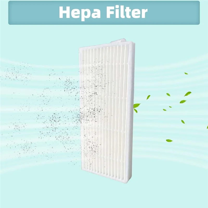 A74G-For Cecotec Conga 1390 1290 1590 ممسحة قماش خرقة فلتر HEPA جهاز آلي لتنظيف الأتربة الملحقات