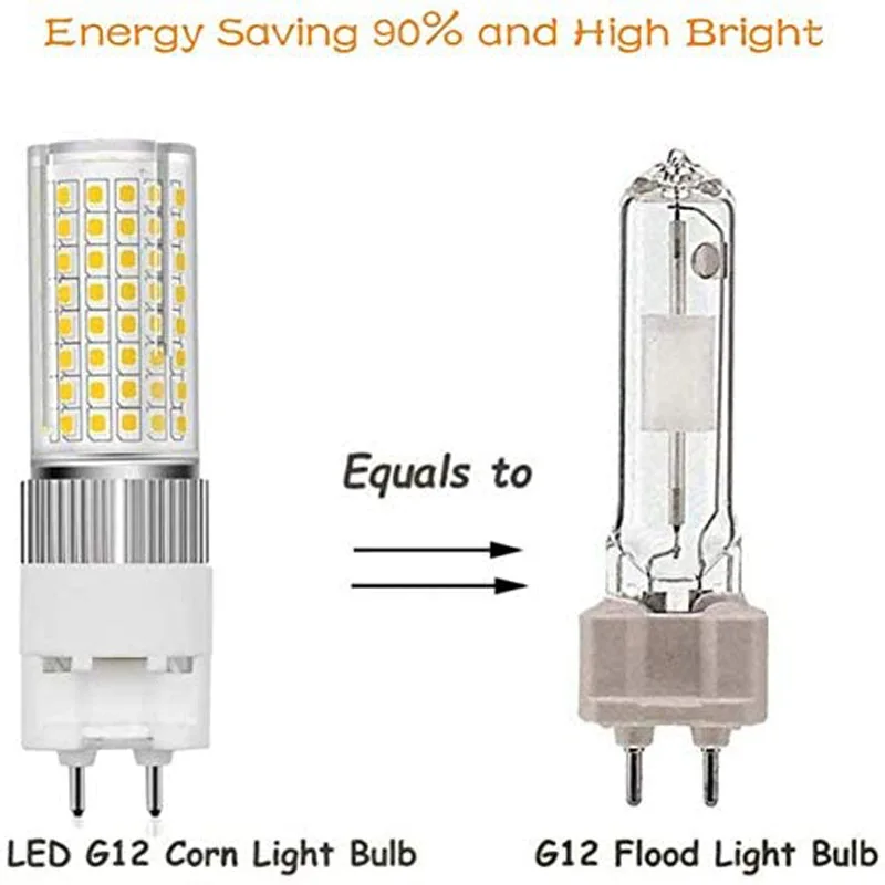 G12 a mené la lumière de maïs 15w 25w G12 2pin PL a convaincu la lumière remplacent la courbure de G12 CDM AC85-265V convaincue