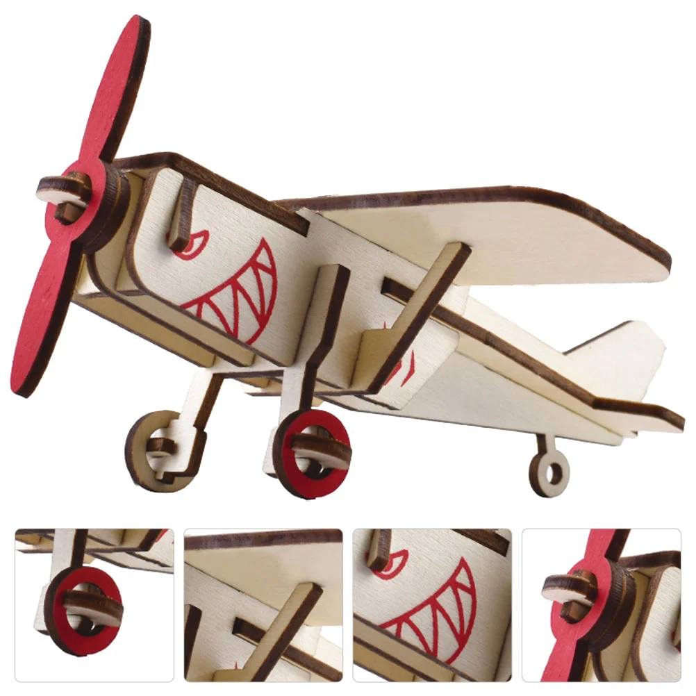 Airplane Craft Assembly Puzzle Toy Glider Puzzles Suite Educational Model Kids Party Favors Gift