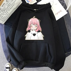 Harajuku Anime Spy X Family Plus Size Hoodie Anya Women Sweatshirts Kawaii Casual Female Streetwear Long Sleeve Clothes Tops