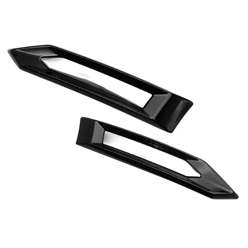 For Nissan Note E13 2020 2021 Chrome Exterior Auto Front Bumper Spoiler Side Air Outlet Decorative Strip Car Styling