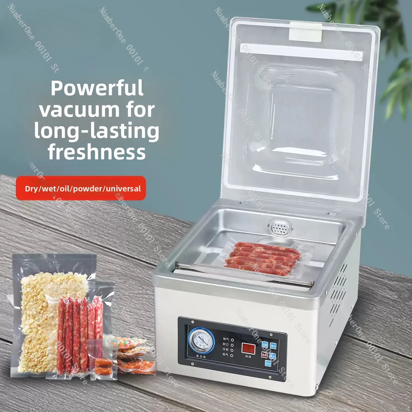 

DZ-260D Easy to Control Operate Steadily Single Chamber Vacuum Sealer Packaging Machine