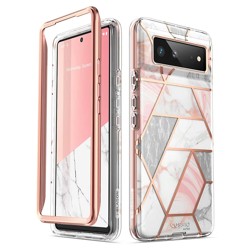 For Google Pixel 6 Case (2021 Release) I-BLASON Cosmo Slim Full-Body Stylish Protective Case Without Built-in Screen Protector