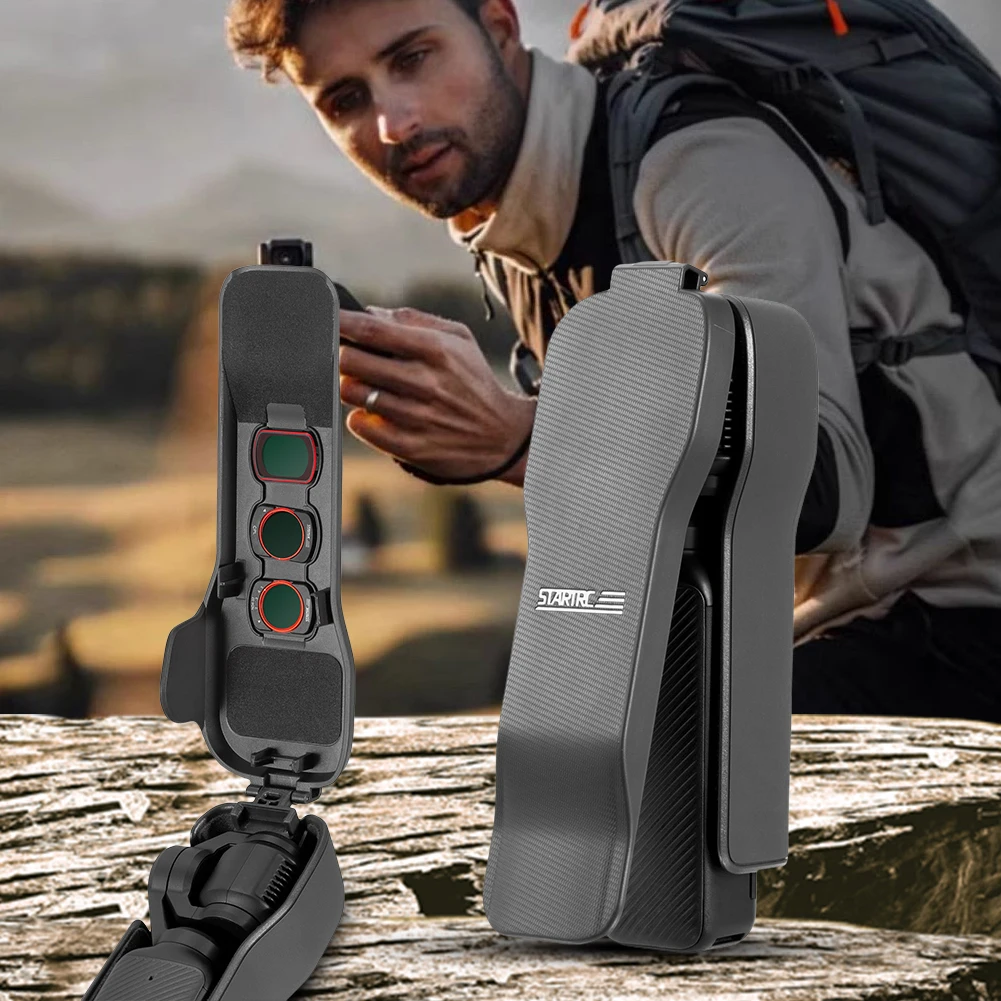 

Portable Protective Shell Drop Resistant Storage Box Shockproof Handbag with Lanyard for DJI Osmo Pocket 3 Camera Accessories
