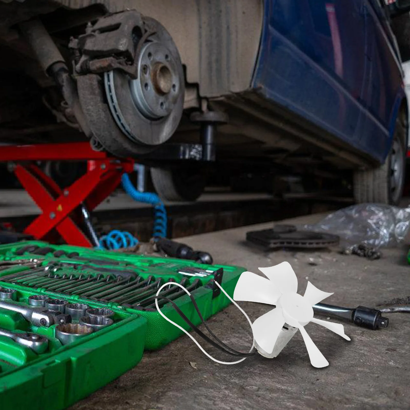 

1Set Rv Fan Blades Sturdy Resistant Deformation Breakage Long-Lasting Outdoor Use Replacement Parts Fan Accessories