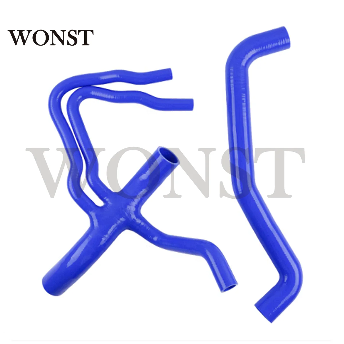 

For 1997 1998 1999 2000 2001 2002 Ford Expedition XLT 5.4L 4WD Silicone Radiator Coolant Hose