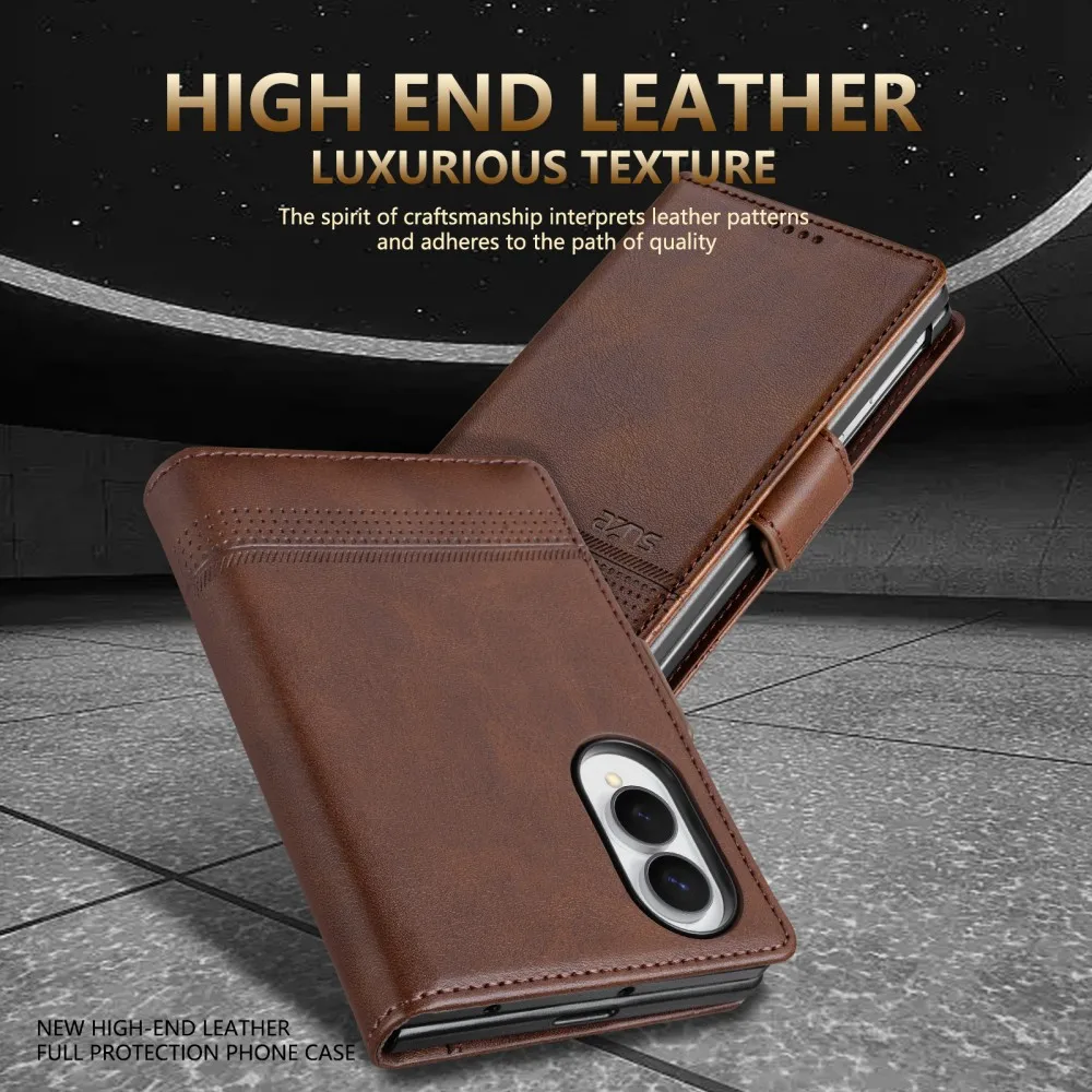 For Samsung Galaxy Z Fold 8 Wide Phone Case Wallet Shell Protective Card Slot Flip Leather Shockproof Back Cover