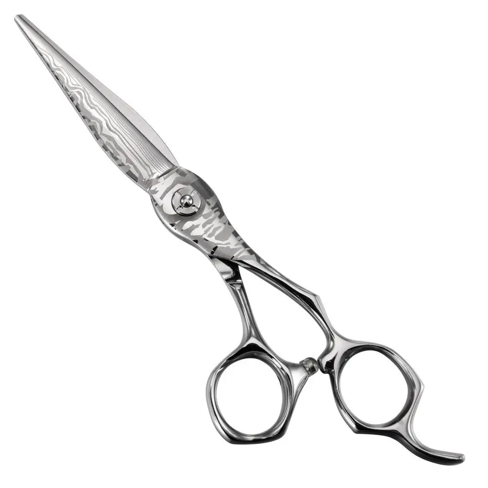 

6 Inch Japanese VG10 Damascus Hair Scissors Barber SalonSS Hairdressing Shears