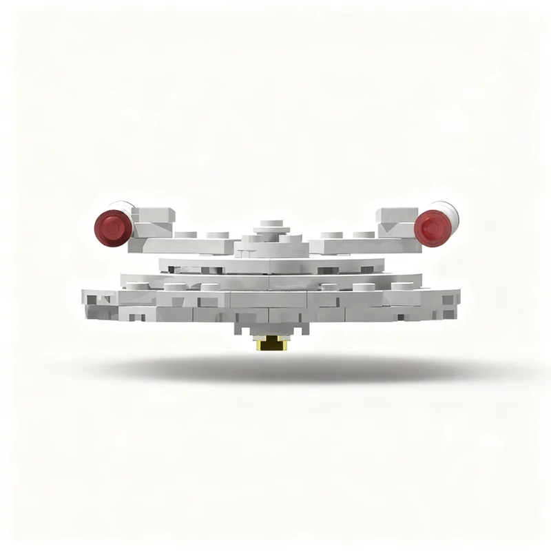 270pcs MOC Space Agilis Class Dipper Small TOS Era Ships Model Building Blocks Architecture Toy Christmas Gifts Brick Kids