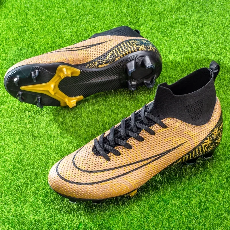 Professional Grass Training Men Soccer Shoes TF/FG Society Cleats Football Field Boots Indoor Fast Original Football Shoes