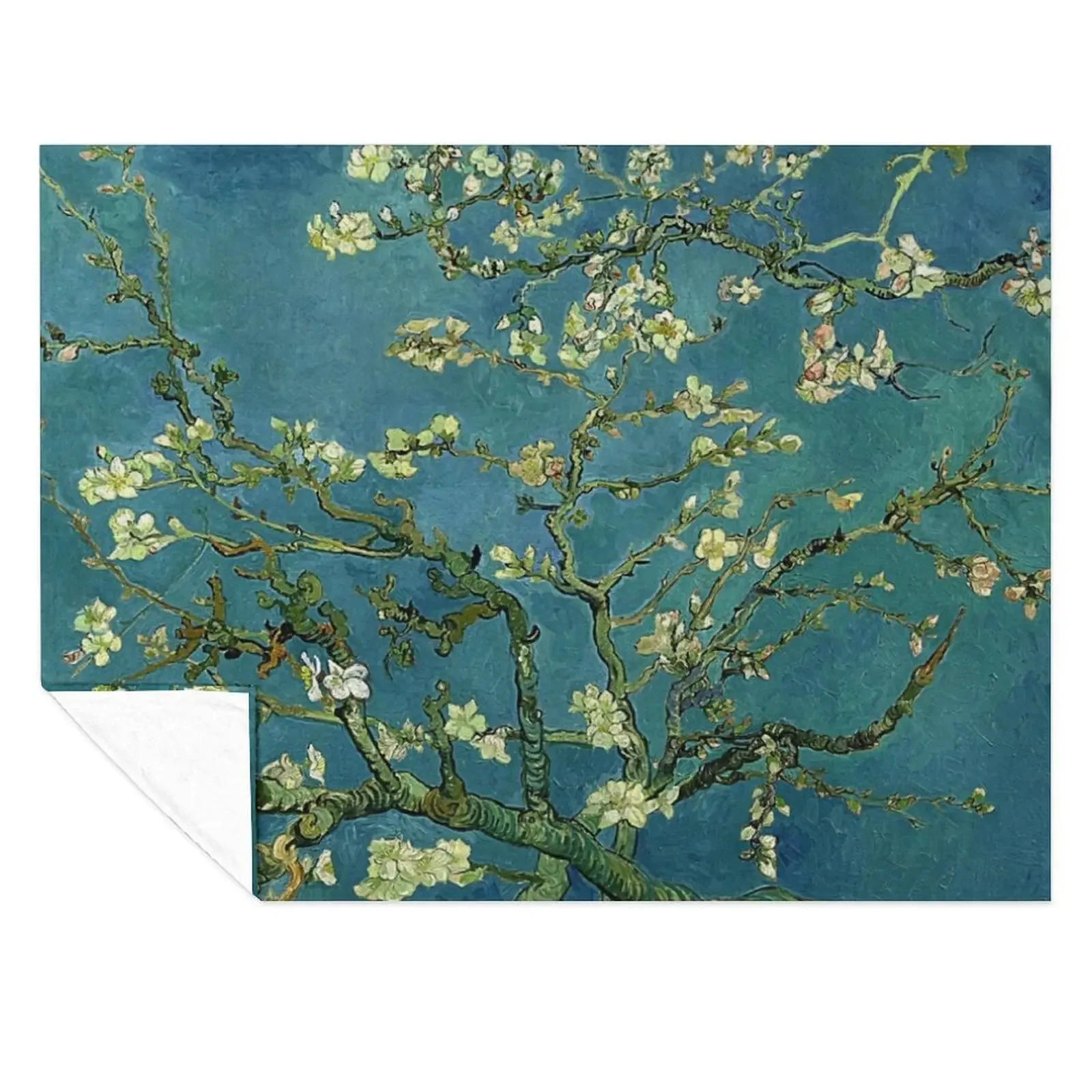 

Van Gogh Almond Blossoms Throw Blanket Winter beds Baby blankets and throws Comforter Blankets