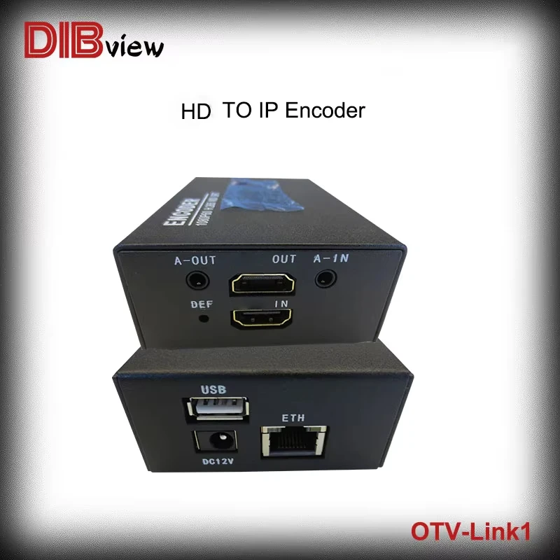 IP H265 H264 HD HDMI-compatible TO IP Video Live Streaming Encoder Decoder Transcoder