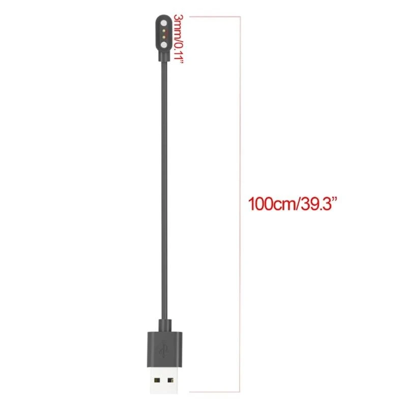 리얼미 워치 3 워치 3Pro 2Pro S RMA2 스마트워치용 고속 충전 케이블, 전원 어댑터 충전기 크래들, USB 충전 케이블 독