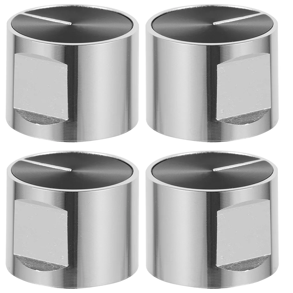 

4 Pcs Gas Stove Knob Home Knobs Kitchen Cooker Cookware Stoves Simple Style Zinc Alloy Essentials