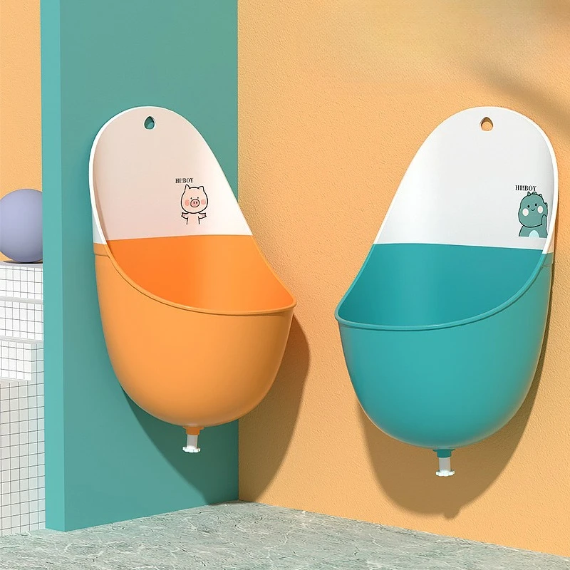 

Портативный детский писсуар, пластиковые инструменты для приучения к туалету для мальчиков, детский милый писсуар в мультяшной форме, детский горшок для приучения мочи