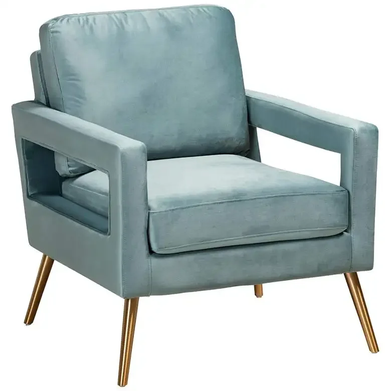 

zz Luxury Modern Salon Chairs Chrome Stainless Steel Gold Velvet Dining Chair for Hotel