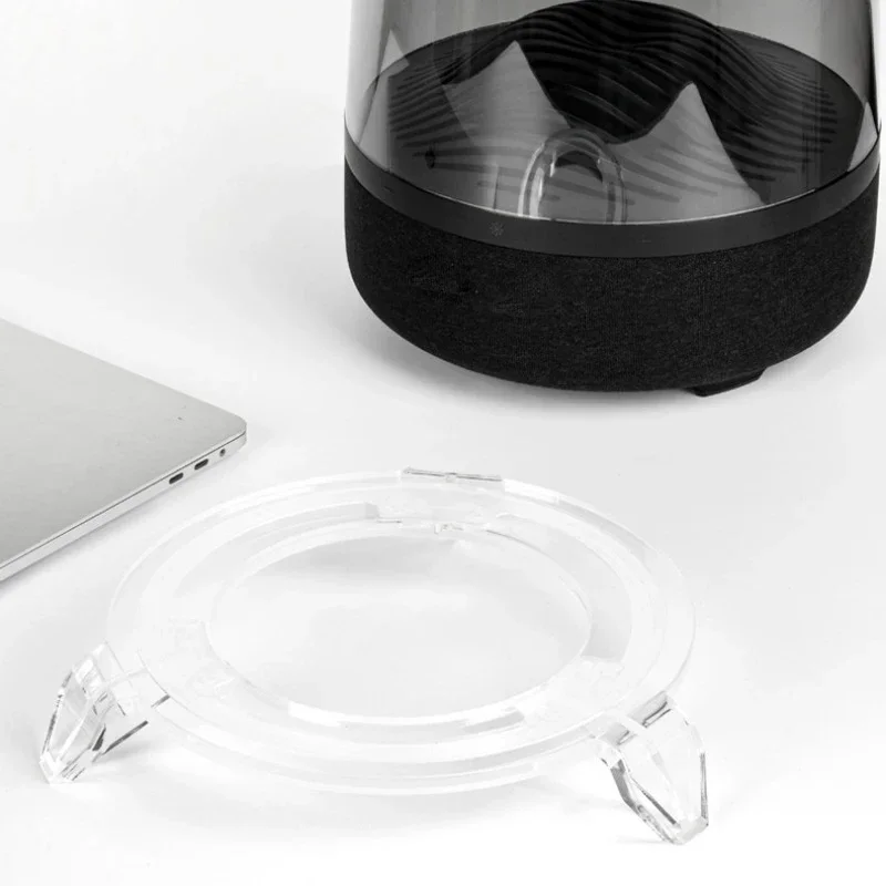 Acrylic Speaker Stand Portable Audio Speaker Desktop Mount Holder Compatible For Harman/Kardon Aura Studio3/4 Speaker image 6
