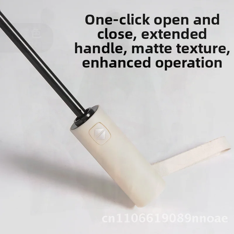 

Men's Oversized Double Automatic Umbrella 12-Bone Folding Dual-Use for Sunny & Rainy Days Business Style Impact Cloth Vinyl