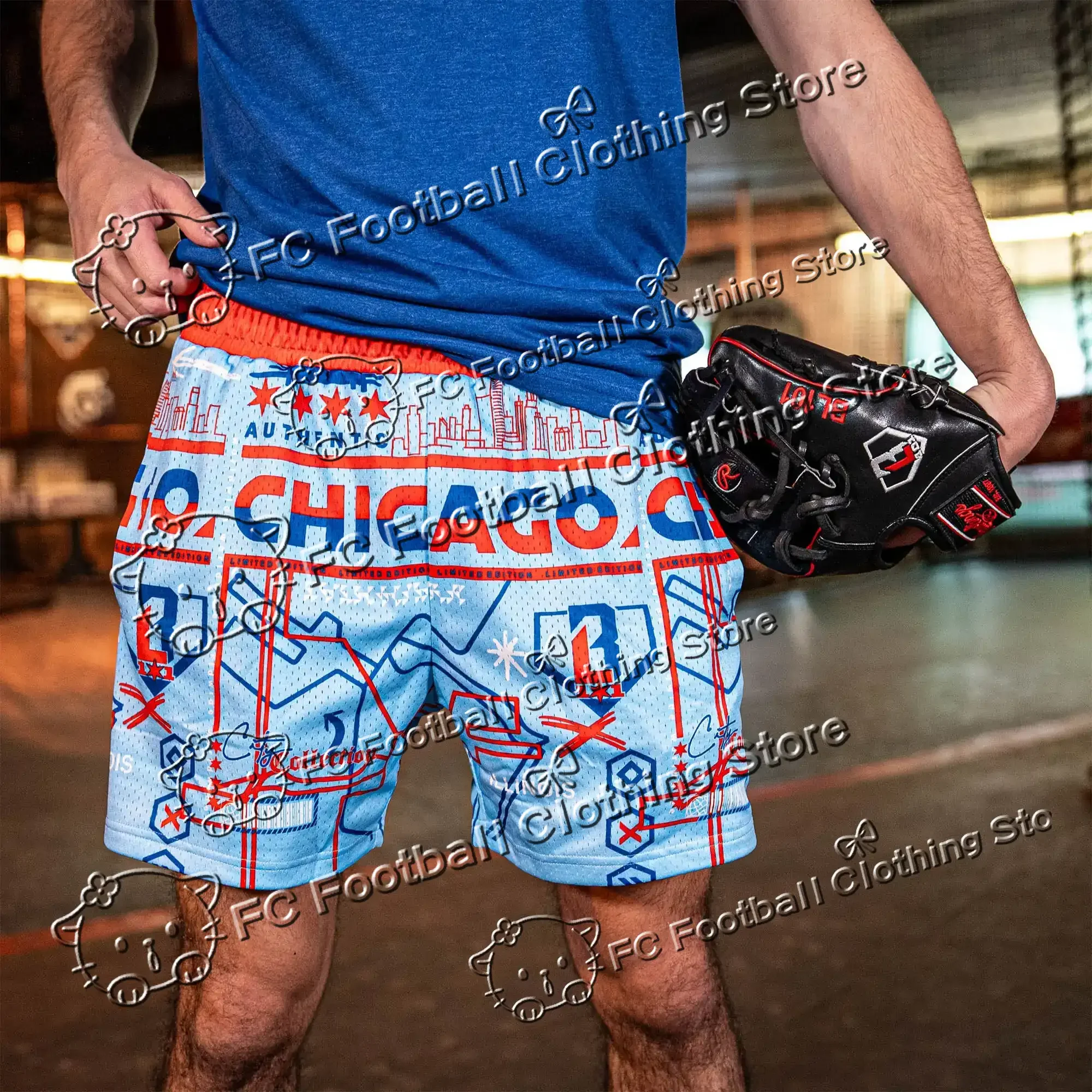 

New Men's Street Shorts Basketball Fashion Trend Comfortable Motorcycle Shorts