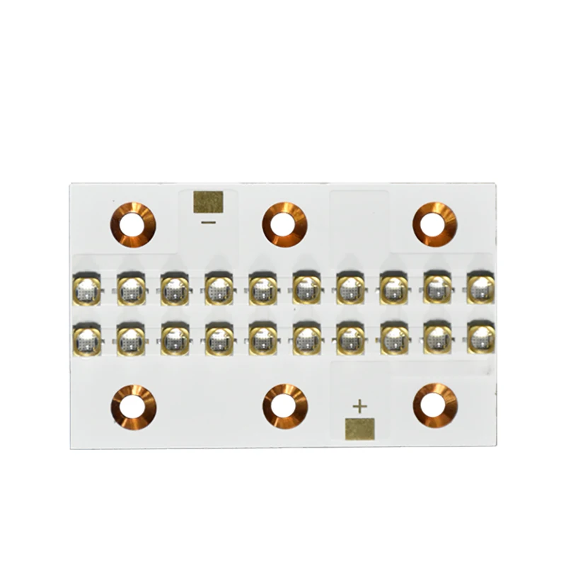 Sistema de curado de módulo LED UV de 60W, lámpara ultravioleta de alta potencia, 365nm, 385nm, 395nm, 405nm, prensa Offset, impresión 3D